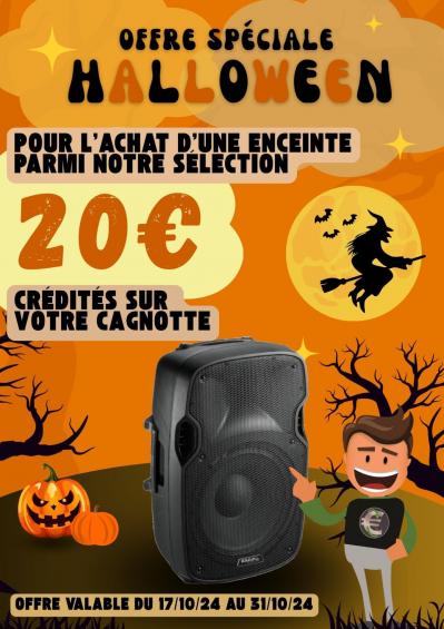 Affiche promo enceinte